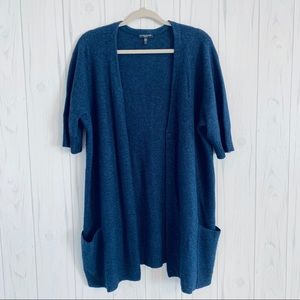 Eileen Fisher Rabbit Hair Long Cardigan